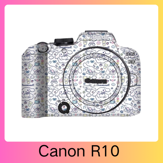 Corpo da Canon R10 - Pele câmera, adesivo câmera - com alta resistência a arranhões, à prova d'água e com design elegante.
